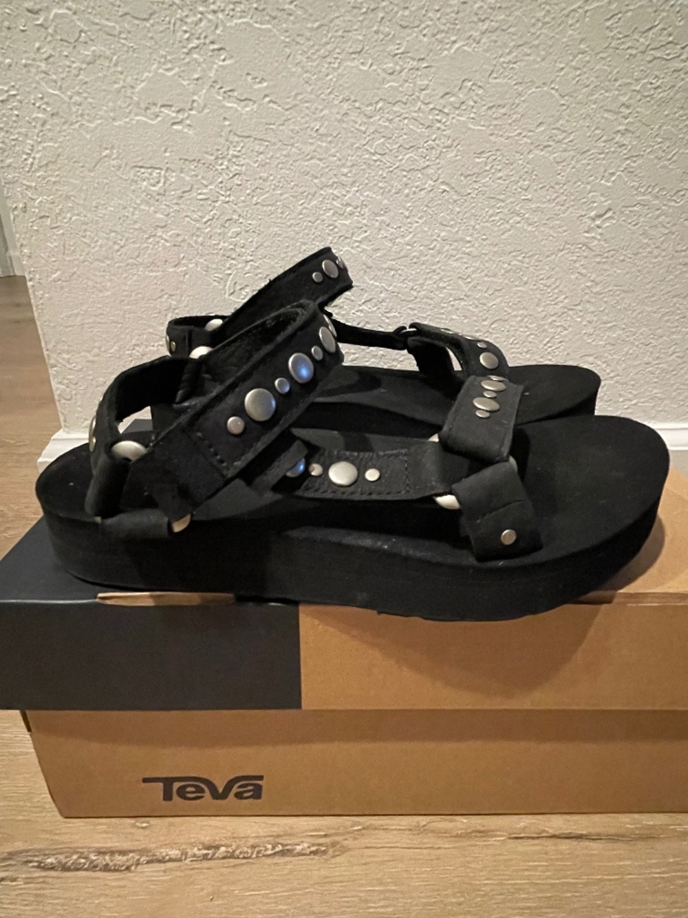 Teva studded sandals